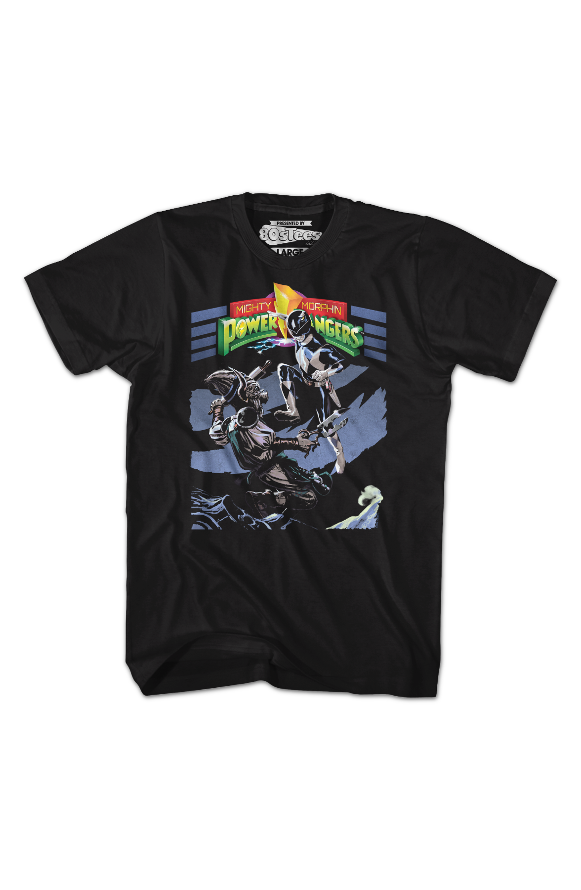 Tric Battle Mighty Morphin Power Rangers T-Shirt product image 2