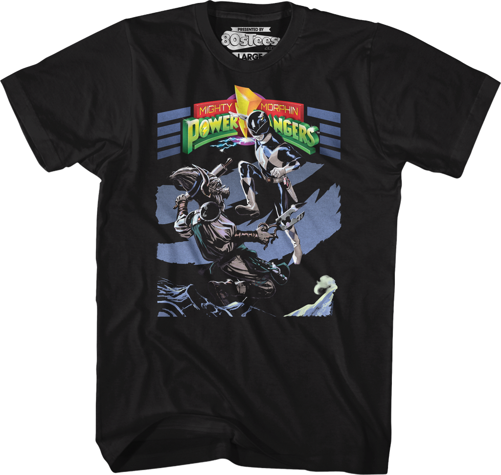 Tric Battle Mighty Morphin Power Rangers T-Shirt product image 1