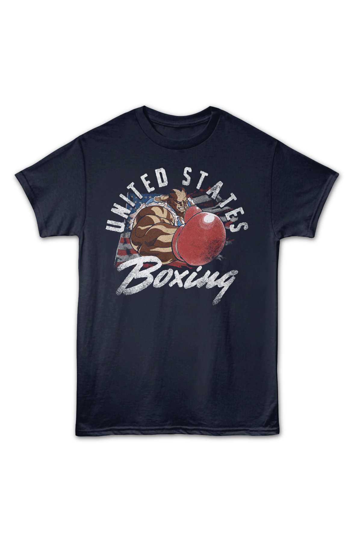 United States Boxing Street Fighter T-Shirt product image 2
