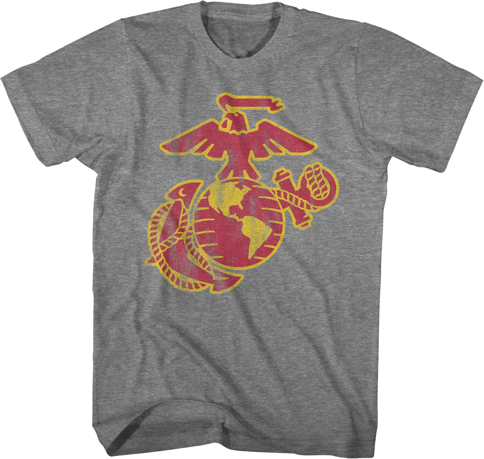 Eagle, Globe, And Anchor Emblem Marine Corps T-Shirt product image 1