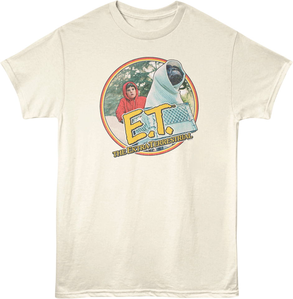 Vintage Bike Circle E.T. The Extra-Terrestrial T-Shirt product image 1