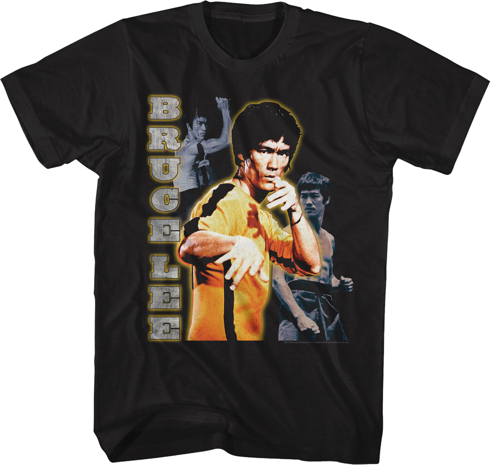 Vintage Collage Bruce Lee T-Shirt product image 1