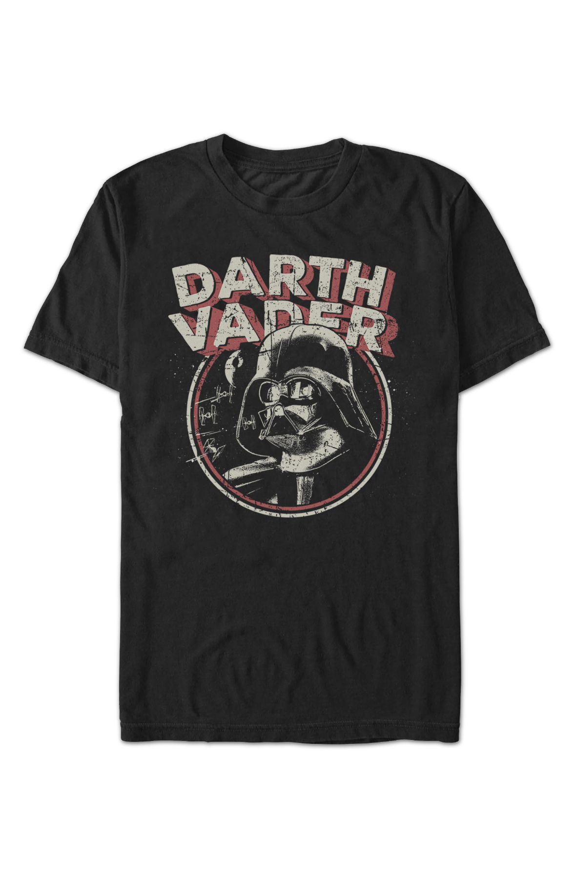 Vintage Darth Vader Circle Star Wars T-Shirt product image 2
