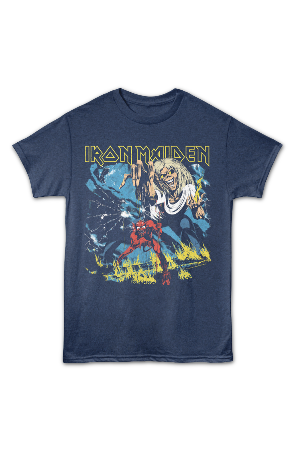 Vintage Number Of The Beast Iron Maiden T-Shirt product image 2