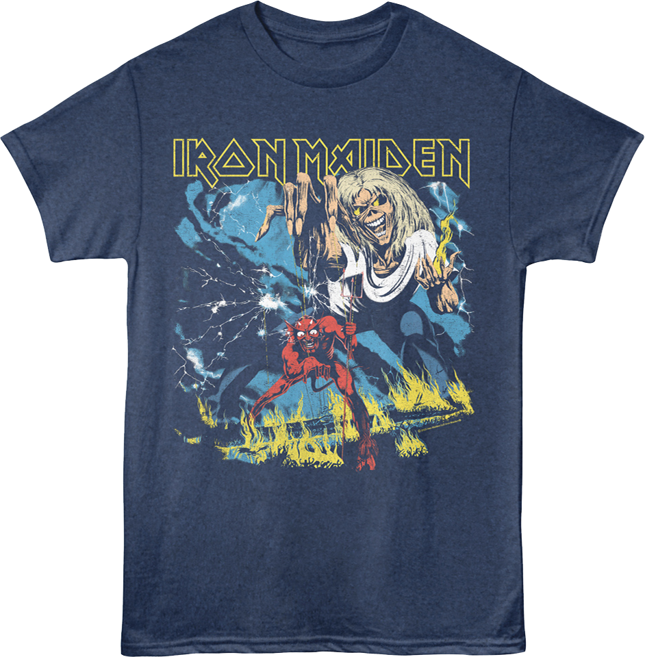 Vintage Number Of The Beast Iron Maiden T-Shirt product image 1