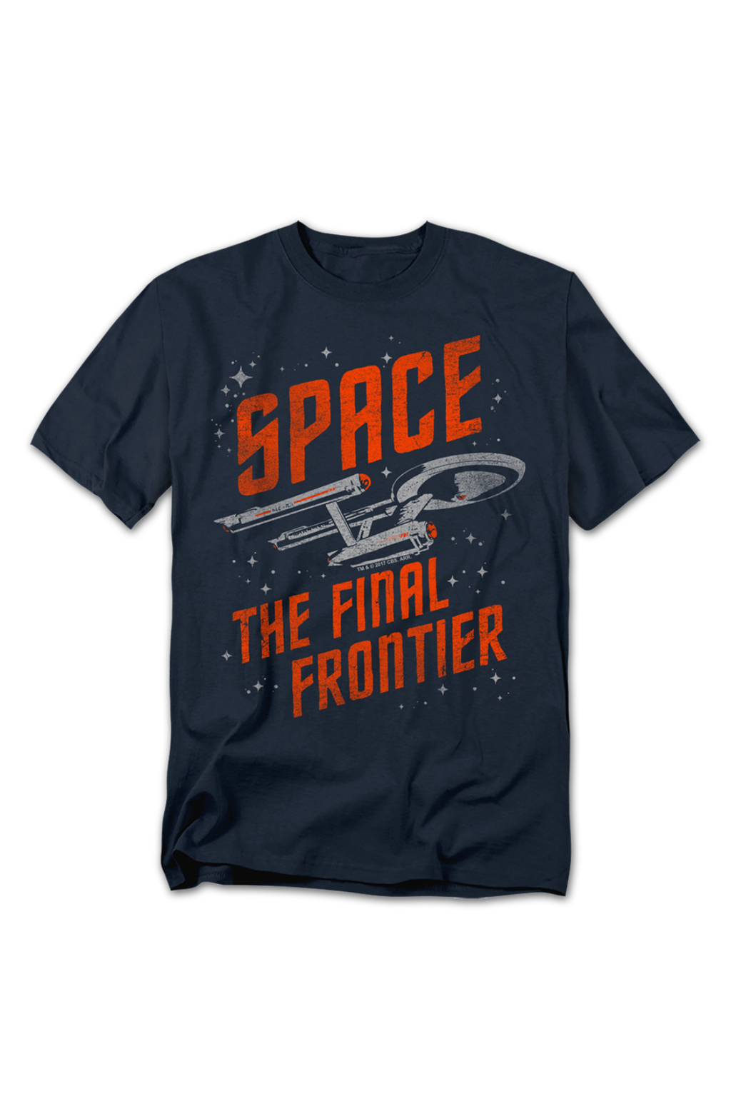 Vintage Space The Final Frontier Star Trek T-Shirt product image 2