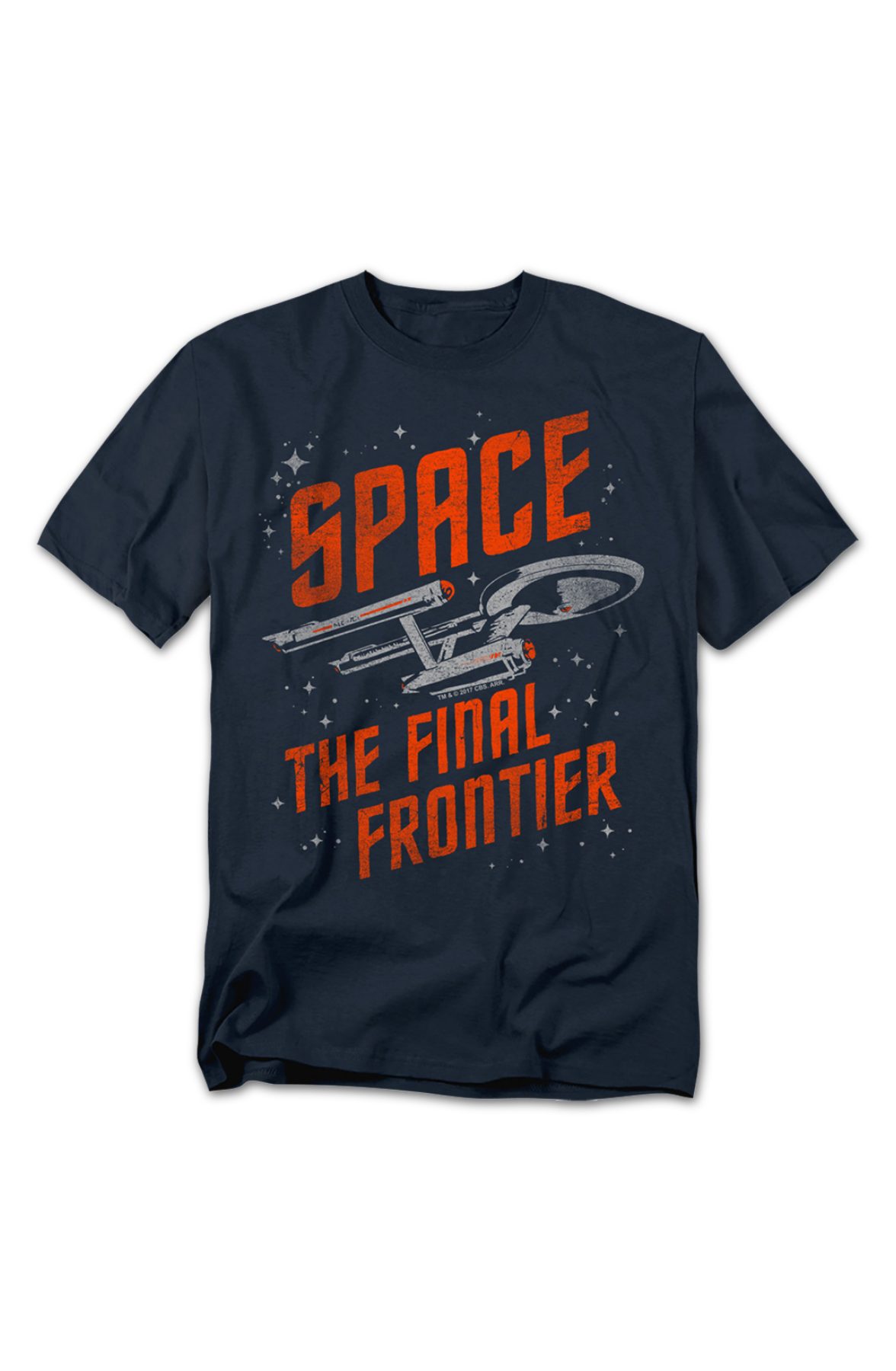 Vintage Space The Final Frontier Star Trek T-Shirt product image 2