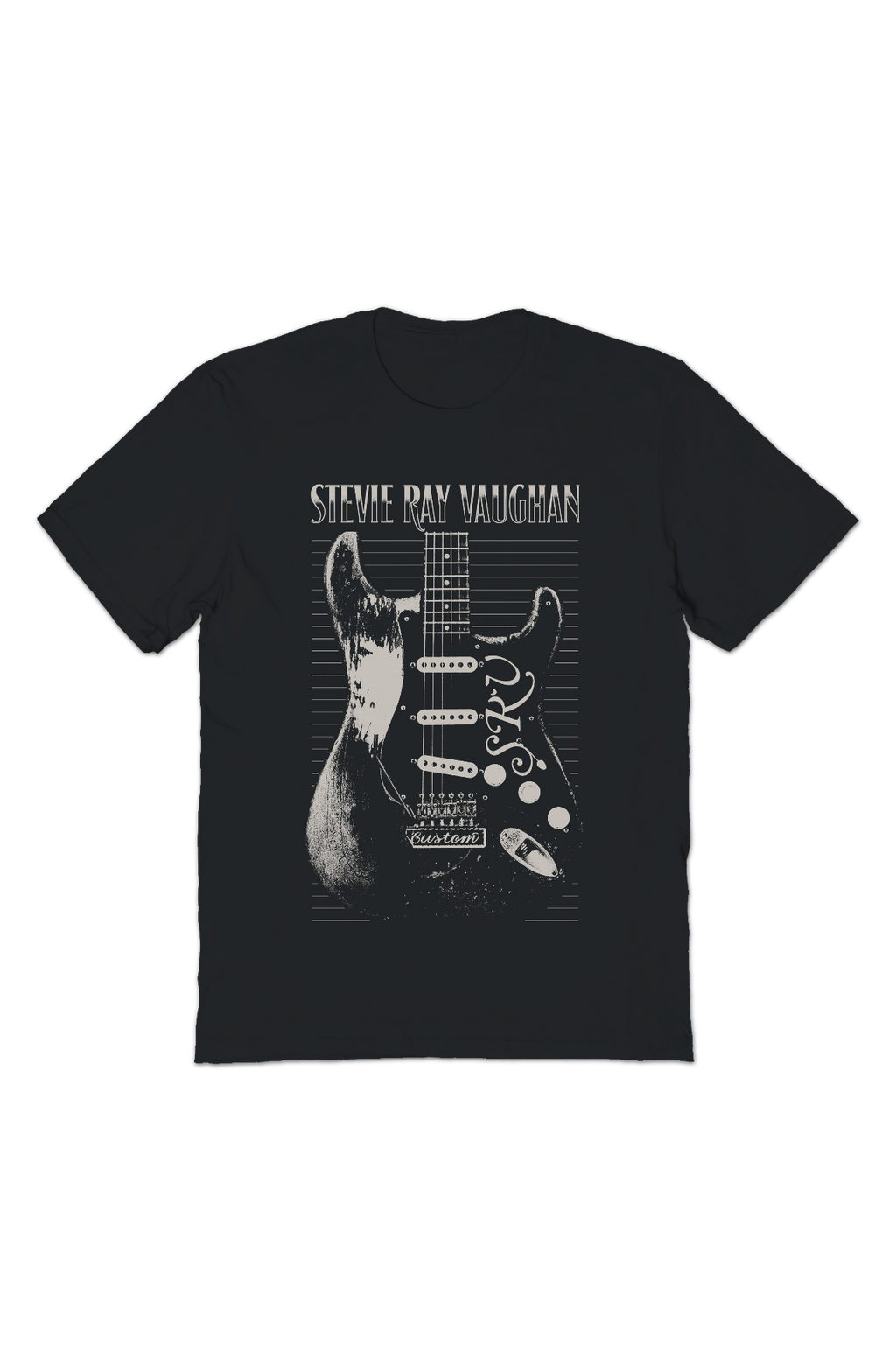 Vintage SRV Guitar Stevie Ray Vaughan T-Shirt product image 2