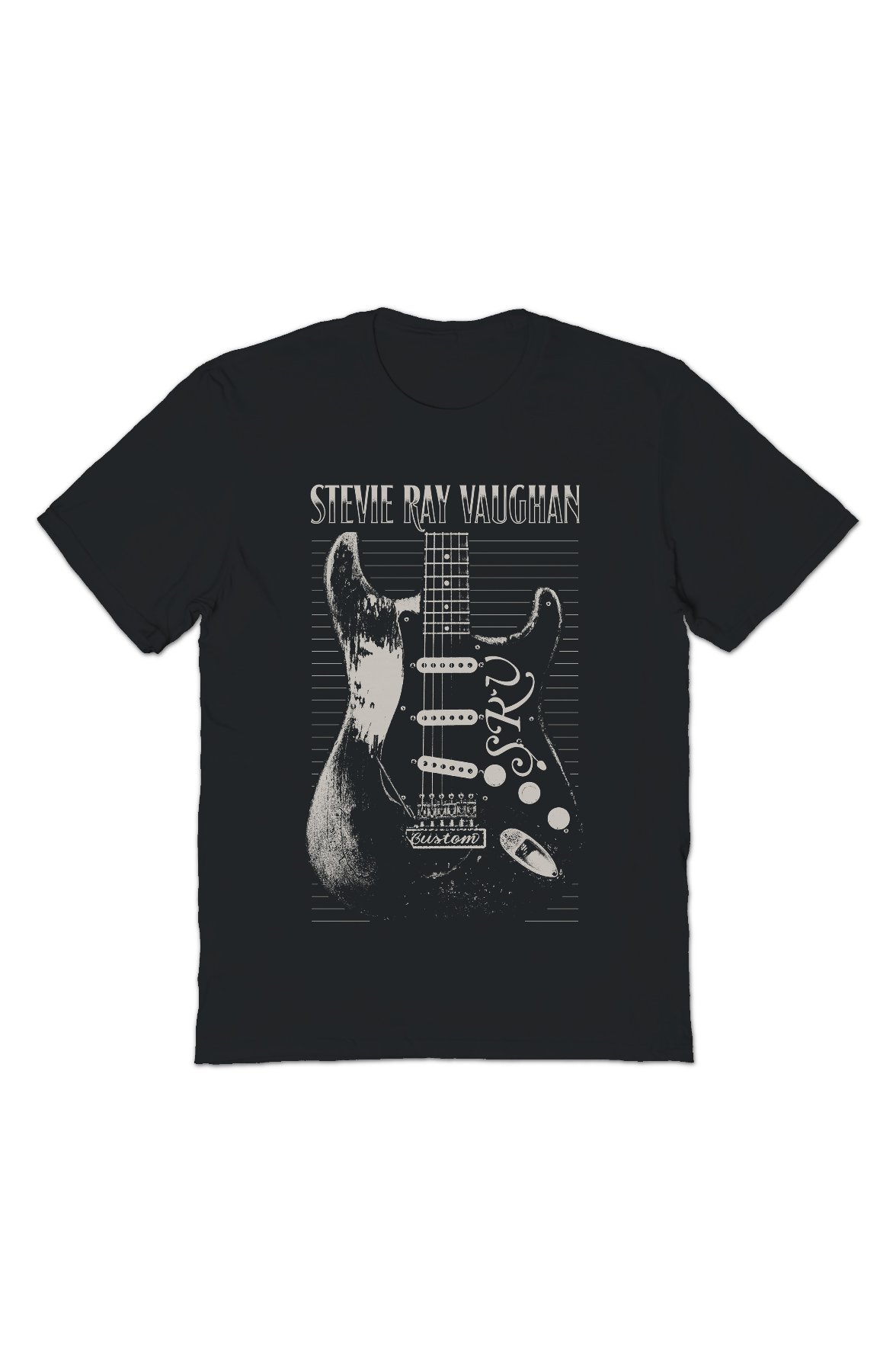 Vintage SRV Guitar Stevie Ray Vaughan T-Shirt product image 2