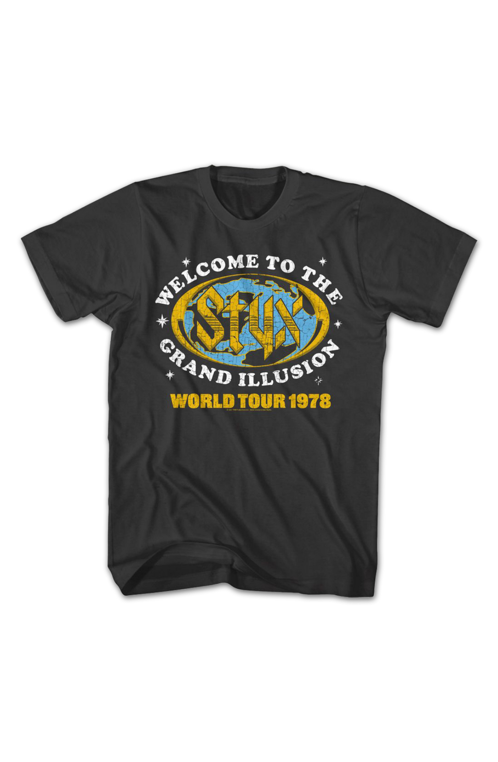 Welcome To The Grand Illusion World Tour 1978 Styx T-Shirt product image 2