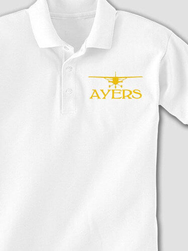 Airplane : Embroidered Polo Shirts product image 3