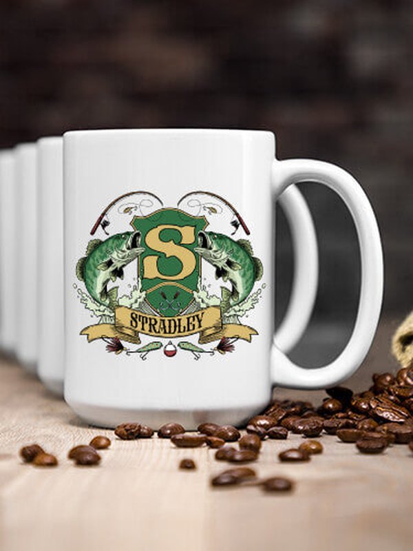 Bass Coat Of Arms : Ceramic Coffee Mugs
