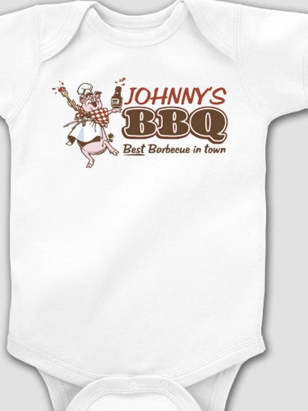 BBQ : Printed Baby Bodysuits