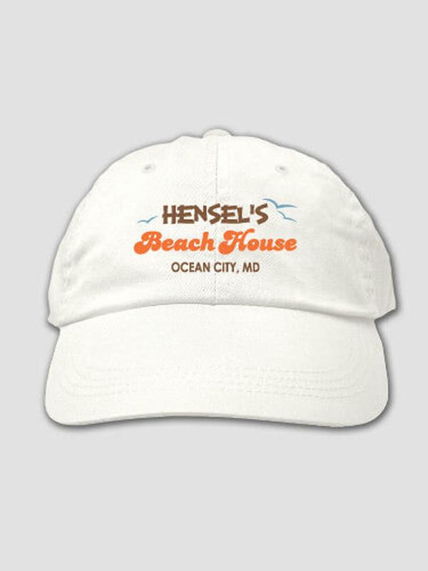 Beach House : Embroidered Baseball Hats