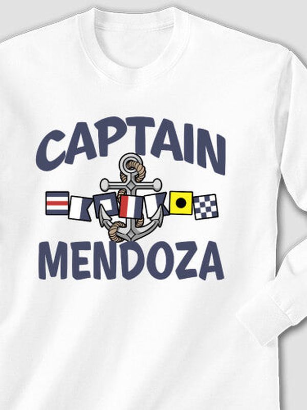 Captain : Printed Long Sleeves