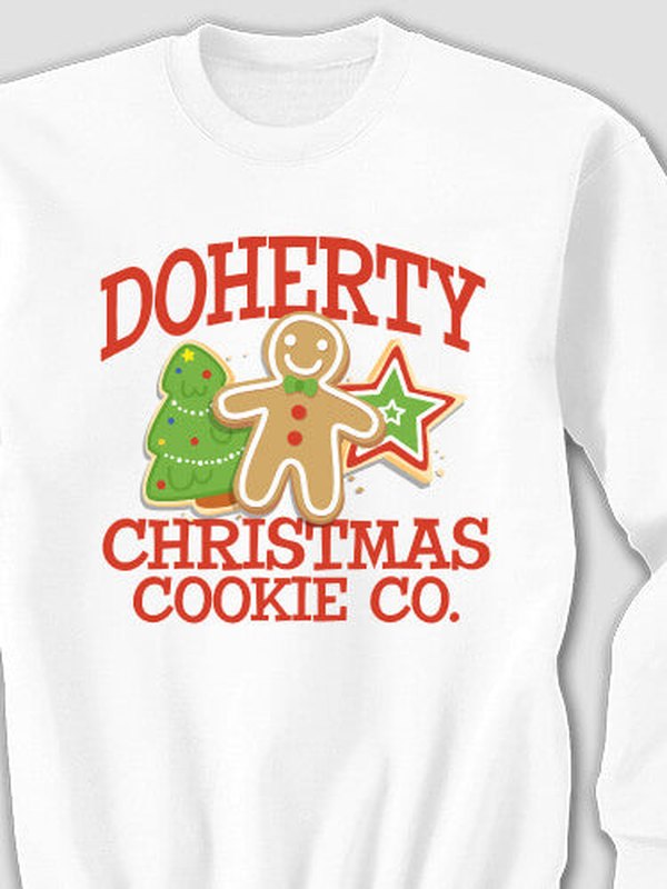 Christmas Cookie Company : Printed Sweatshirts product image 2