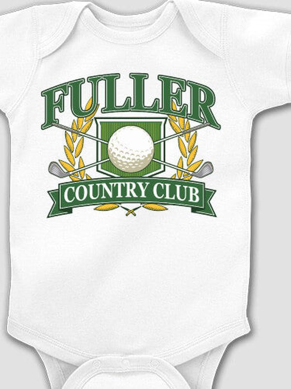 Classic Country Club : Printed Baby Bodysuits