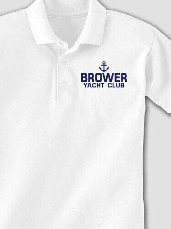 Classic Yacht Club : Embroidered Polo Shirts product image 2