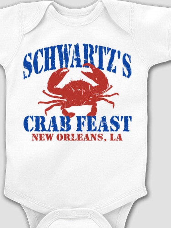 Crab Feast : Printed Baby Bodysuits