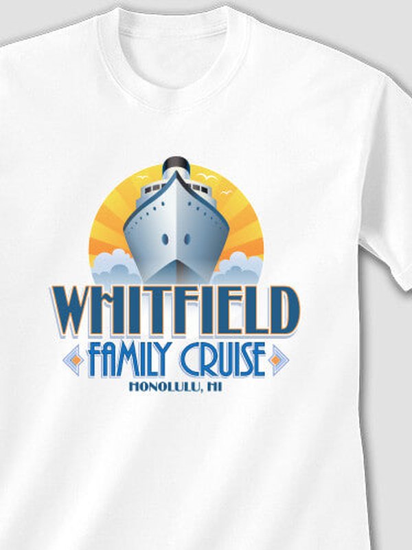 Family Cruise : Printed T-Shirts