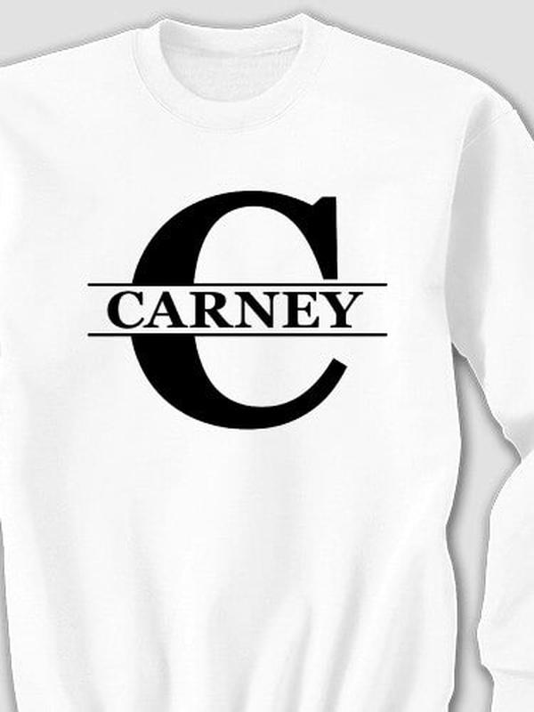 Family Monogram : Printed Sweatshirts product image 4