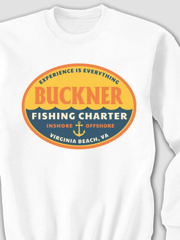 Fishing Charter : Printed Sweatshirts product image 3