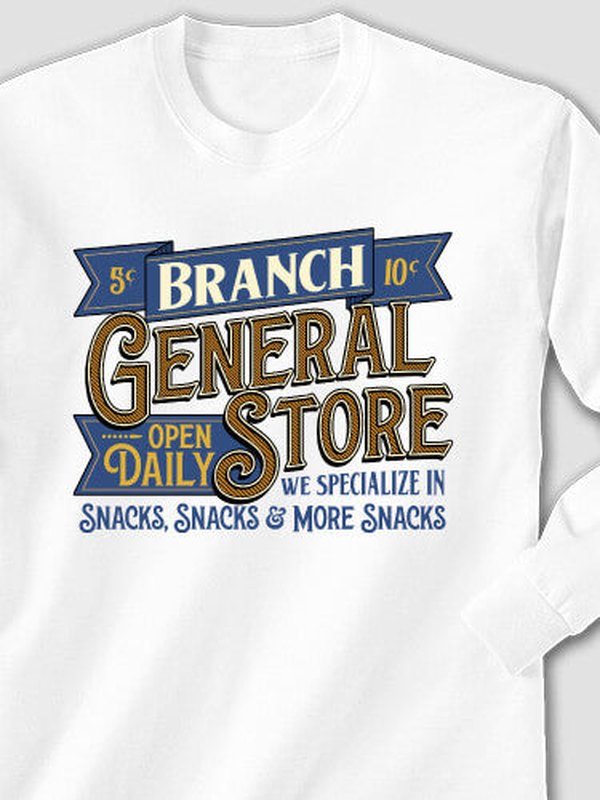 General Store : Printed Long Sleeves