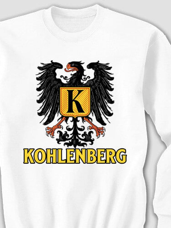 German Monogram : Printed Sweatshirts product image 4