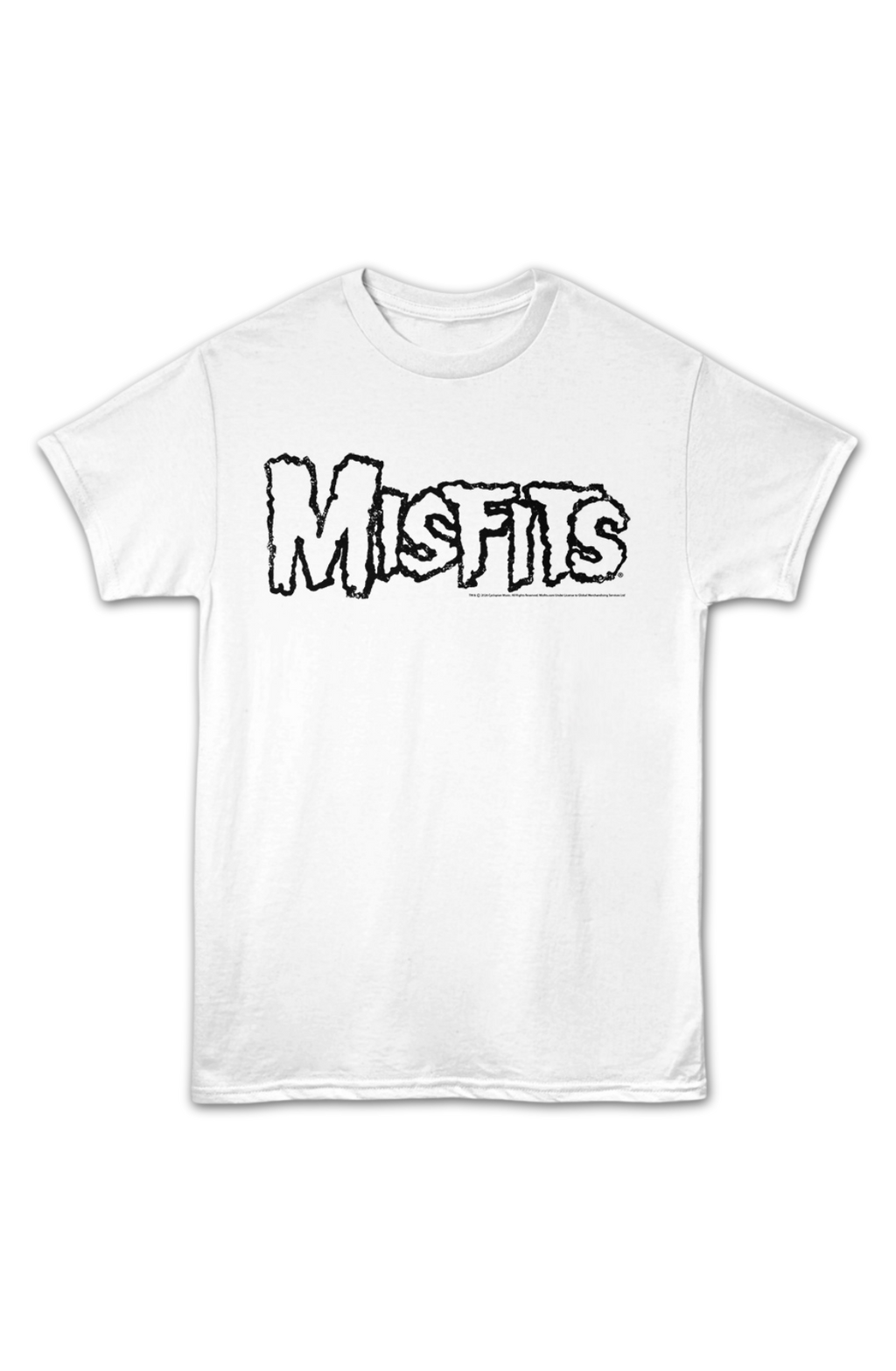White Logo Misfits T-Shirt product image 2