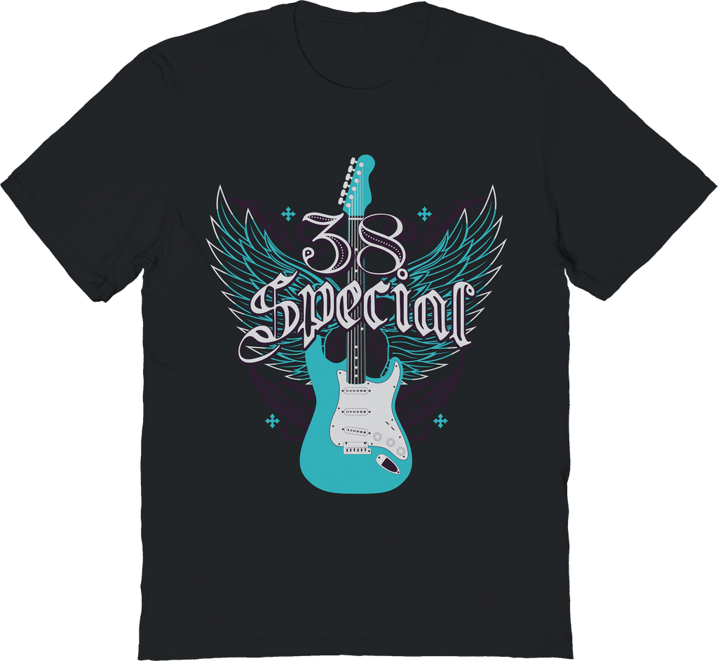 Winged Guitar 38 Special T-Shirt product image 1