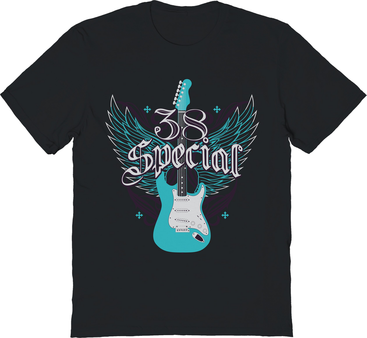 Winged Guitar 38 Special T-Shirt product image 1
