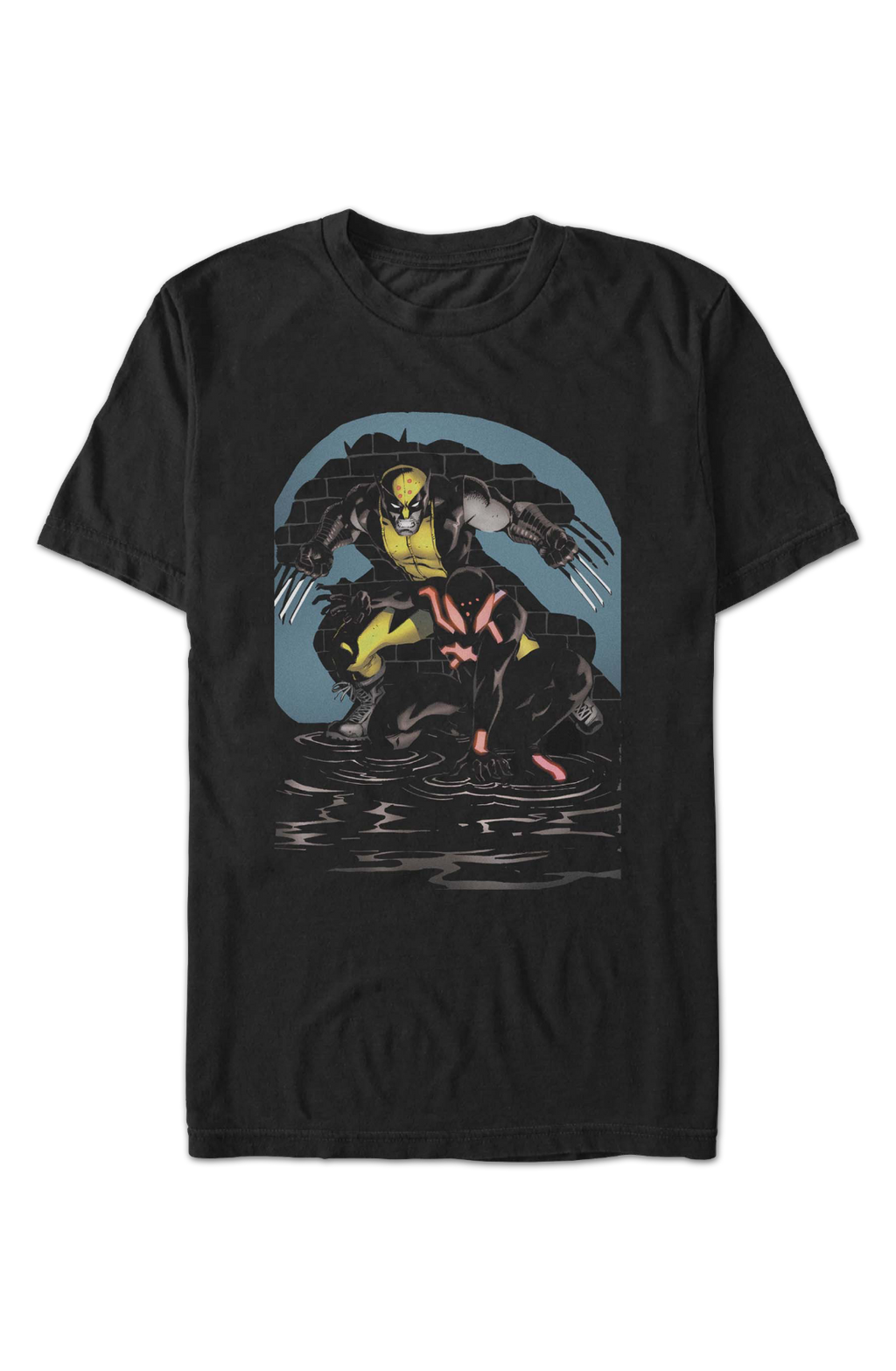 Wolverine And Scarlet Spider Marvel Comics T-Shirt product image 2