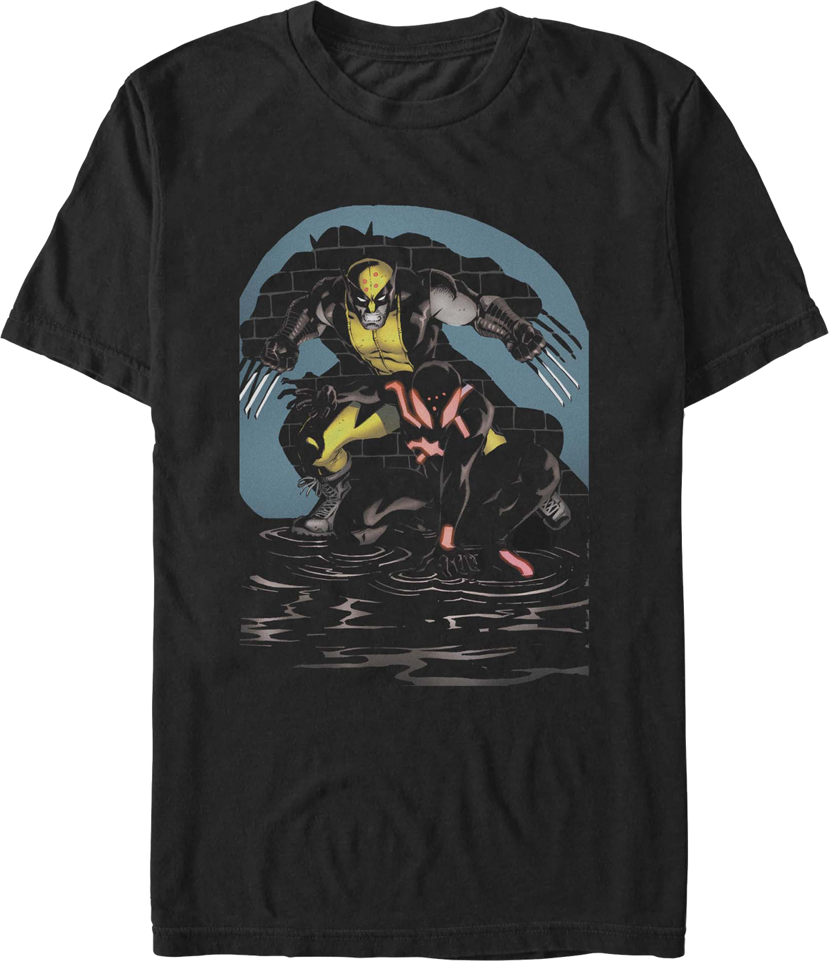 Wolverine And Scarlet Spider Marvel Comics T-Shirt product image 1