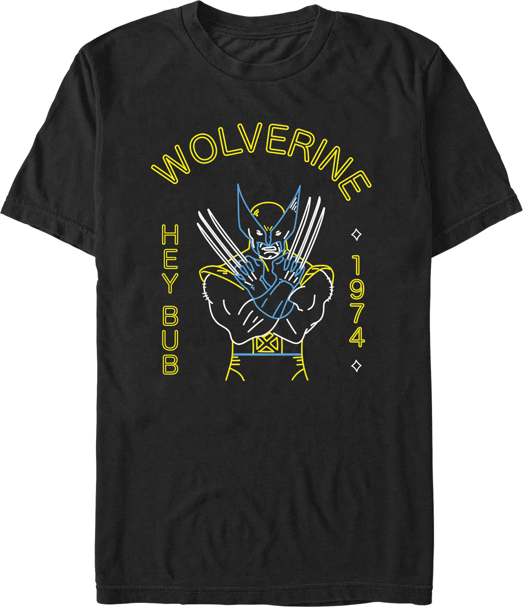 Wolverine Hey Bub 1974 Marvel Comics T-Shirt product image 1
