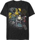 Wolverine Motorcycle Marvel Comics T-Shirt product image 1