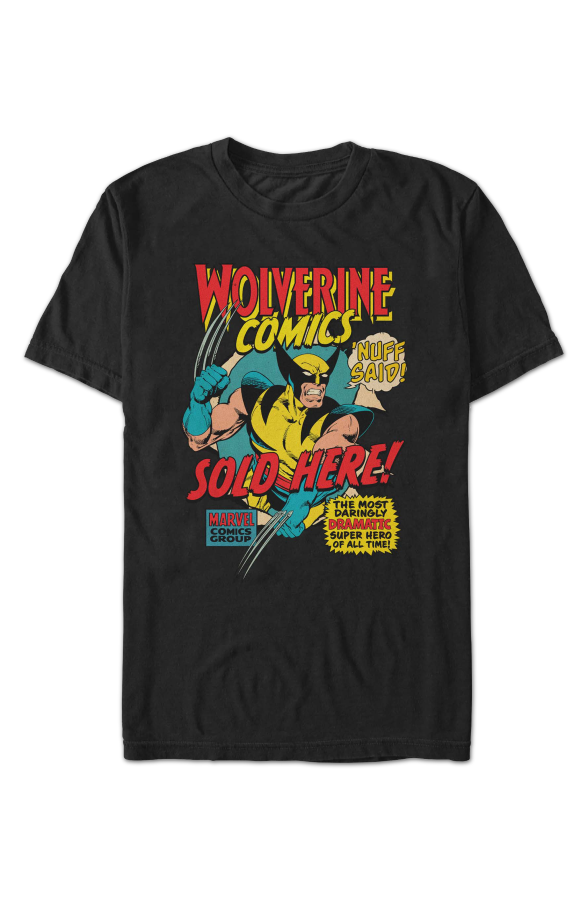 Wolverine 'Nuff Said Marvel Comics T-Shirt product image 2