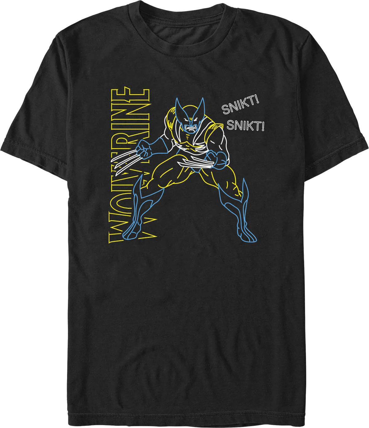 Wolverine Snikt Marvel Comics T-Shirt product image 1