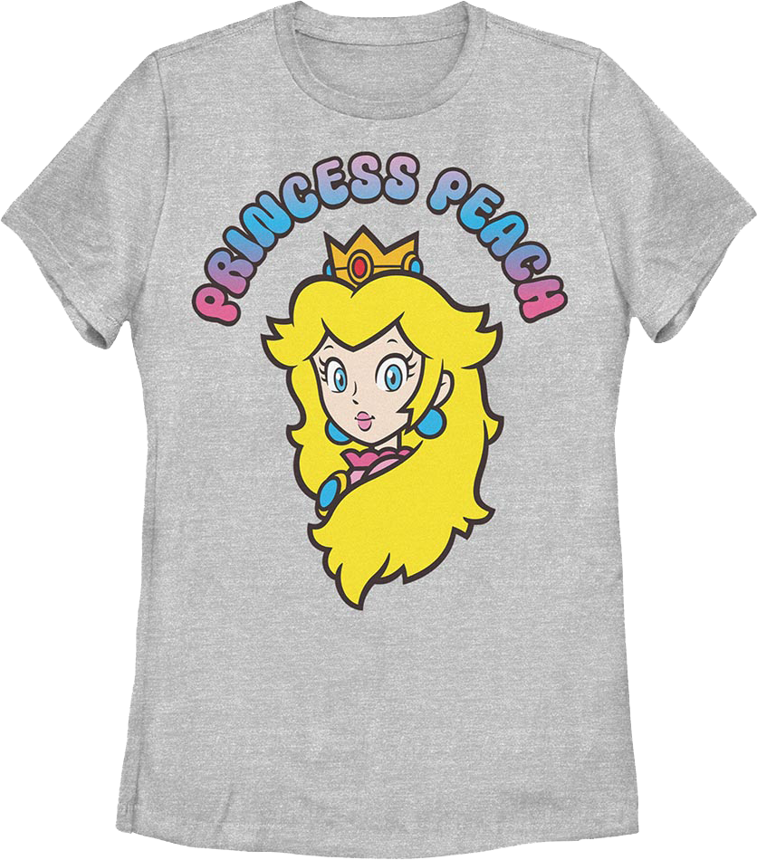 Womens Adorable Princess Peach Nintendo Shirt product image 1