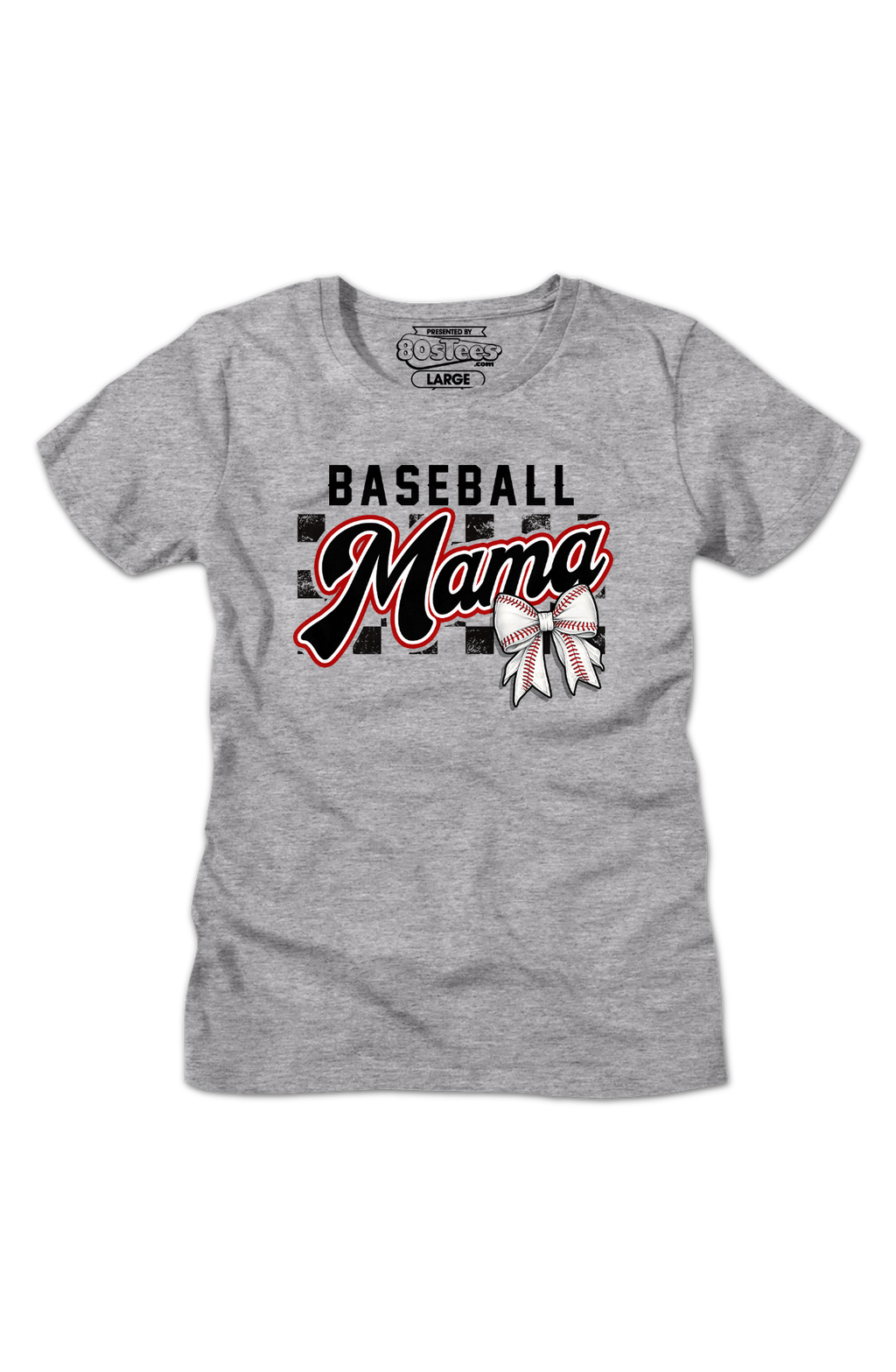 Womens Baseball Mama Shirt product image 2