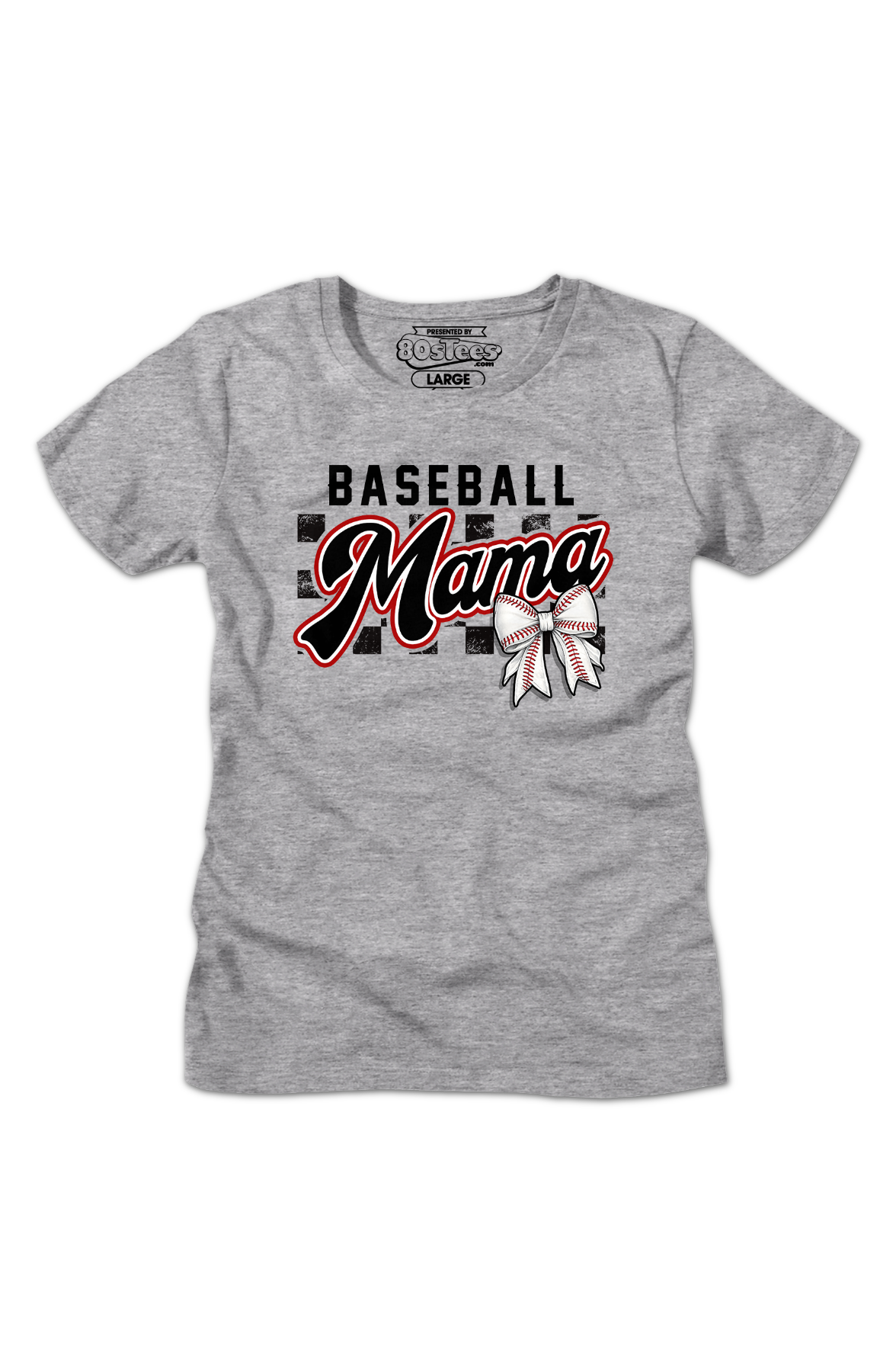 Womens Baseball Mama Shirt product image 2