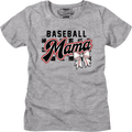 Womens Baseball Mama Shirt product image 1