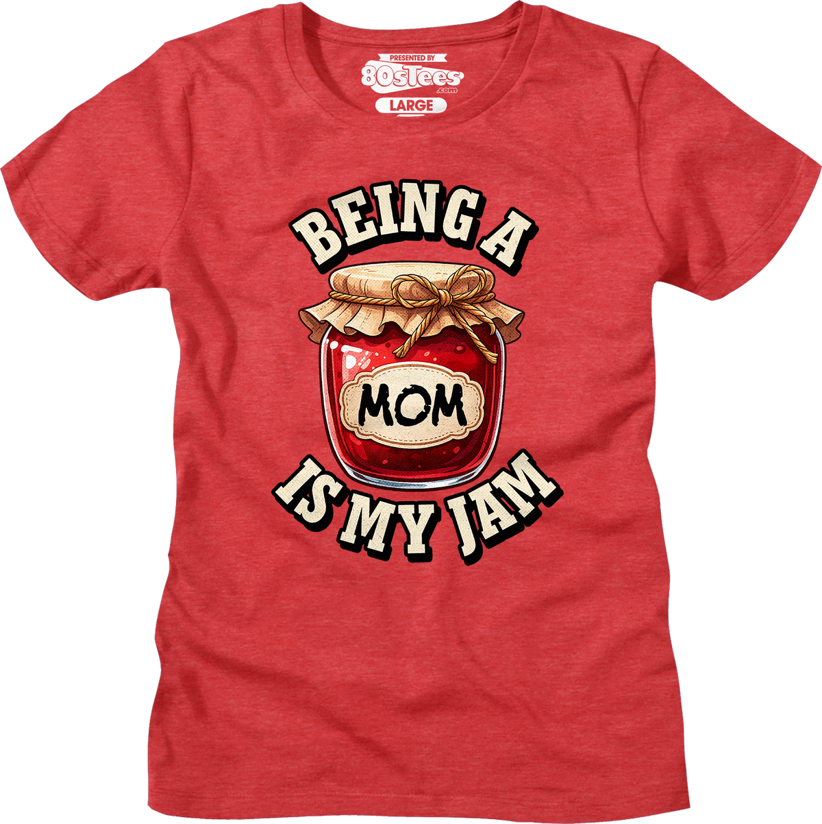 Womens Being A Mom Is My Jam Shirt product image 3