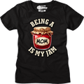 Womens Being A Mom Is My Jam Shirt product image 1