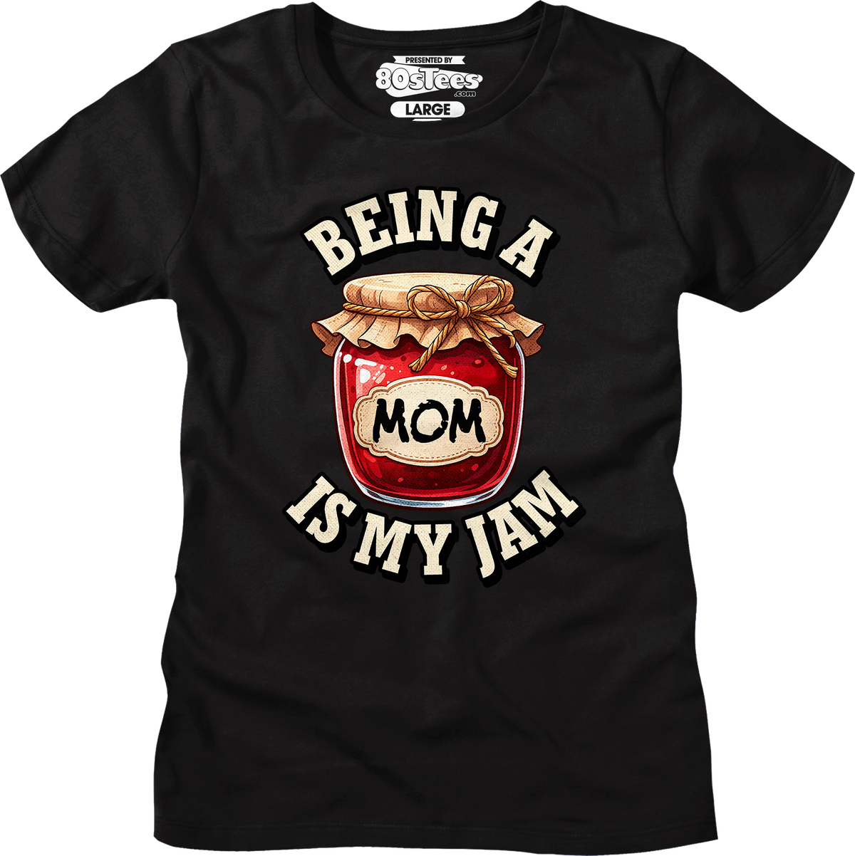 Womens Being A Mom Is My Jam Shirt product image 1