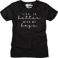Womens Life Is Better With My Boys Shirt product image 1