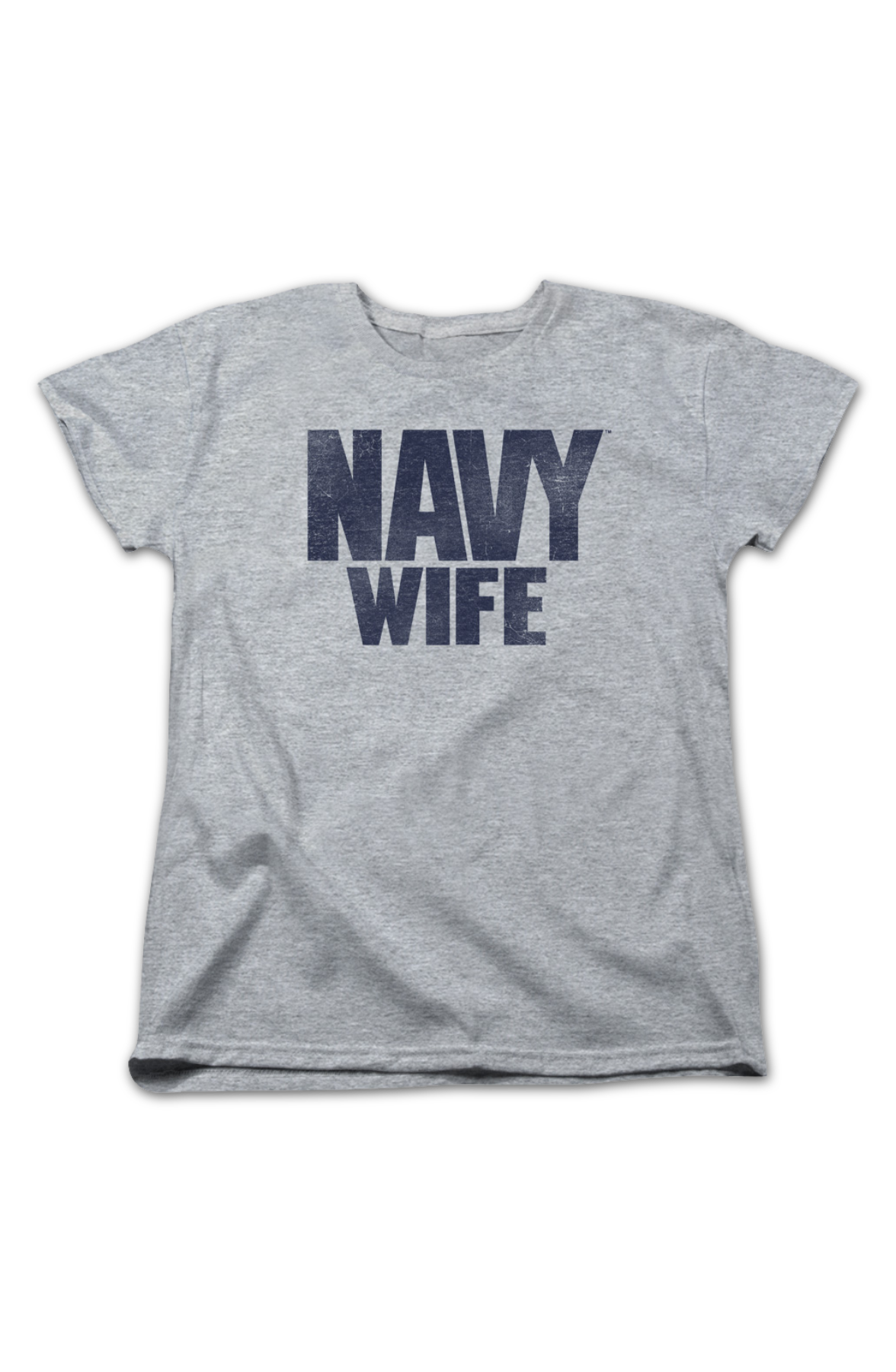Womens Navy Wife Shirt product image 2