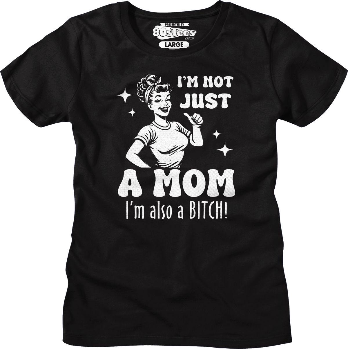 Womens Not Just A Mom Shirt product image 1