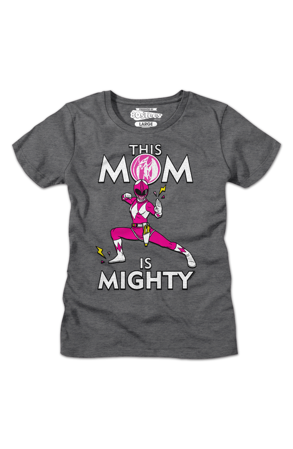 Womens Pink Ranger This Mom Mighty Morphin Power Rangers product image 2