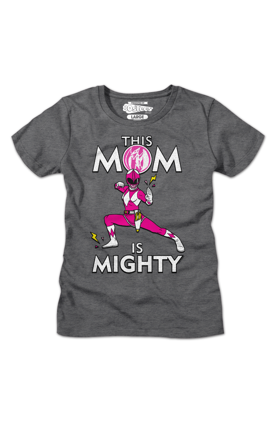 Womens Pink Ranger This Mom Mighty Morphin Power Rangers product image 2