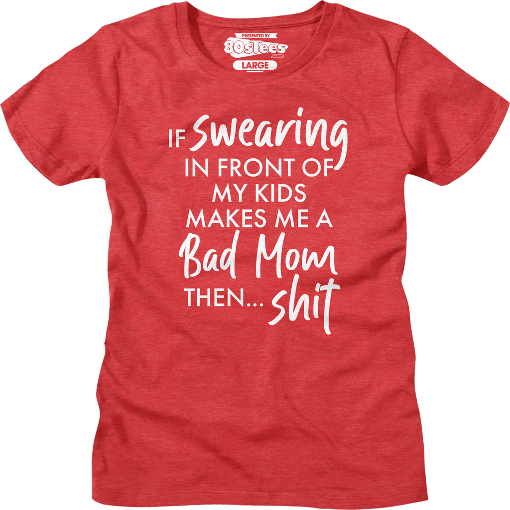 Womens Swearing In Front Of My Kids Shirt product image 3